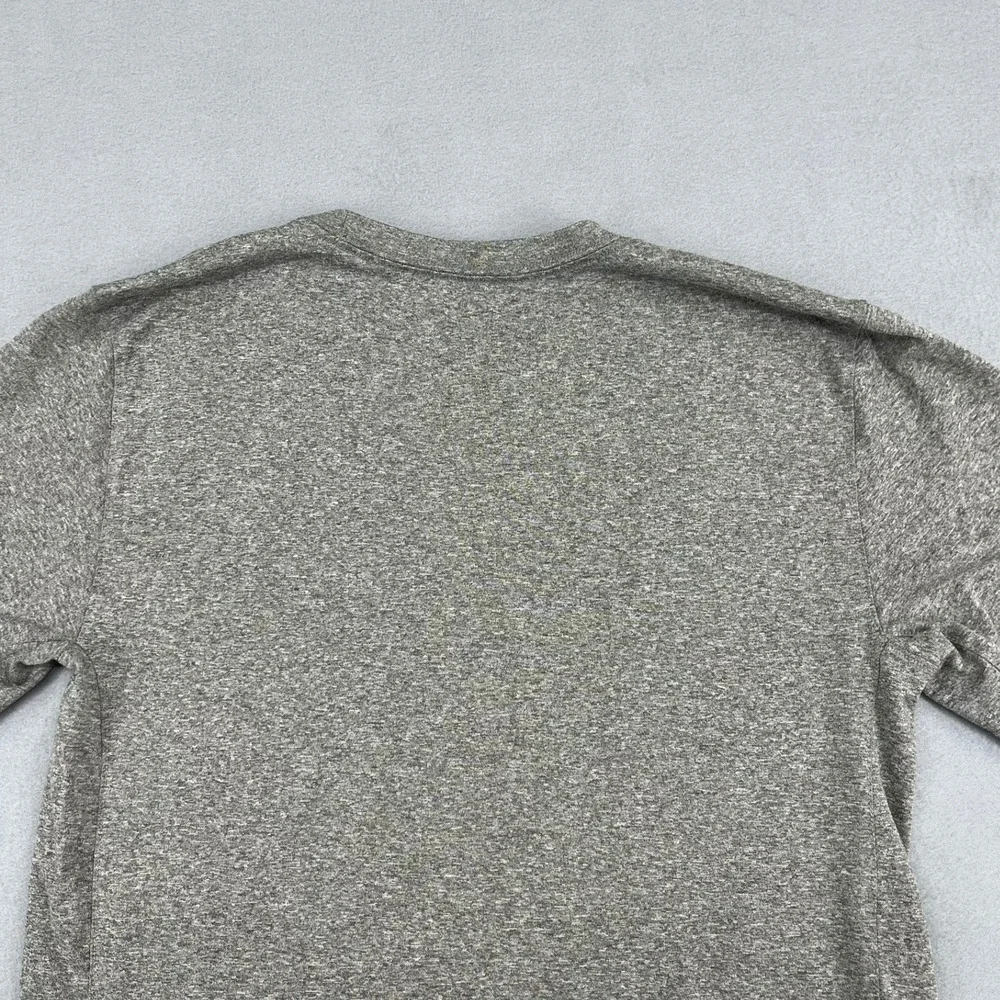 Nike Dri-FIT Mens Small Heather Gray Short‎ Sleeve Athletic Training T-Shirt